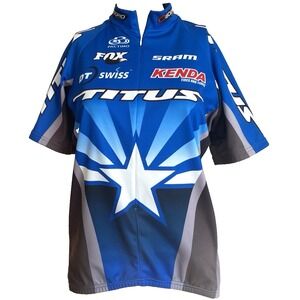 Pactimo Women's L Cycling Jersey Bike 3 Back Pockets